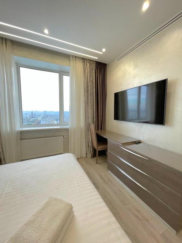 Vip Apartment 120M2 With Panoramic Windows, 22 Floor. Obolon Kyiv Exterior foto